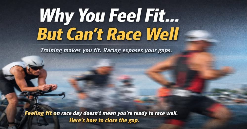 Why You Feel Fit… But Can’t Race Well